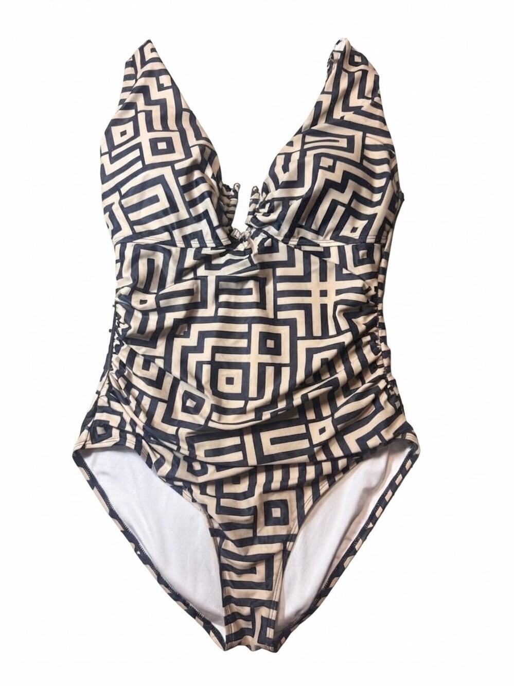B2prity One Piece Swimsuit Women Tummy Control Bathing Suit Ruched push Up Large